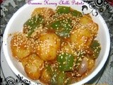 Sesame Honey Chilli Potato