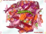 Winter Mixed Vegetable Salad