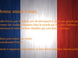 Bonne année 2016