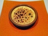 Crème brulée aux cerises séchées