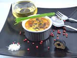 Crème brulée et truffe