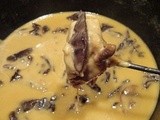 Fondue aux cèpes