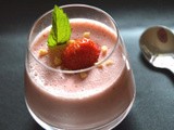 Pana cotta fraises