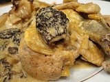 Pintade aux morilles