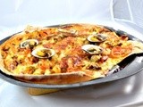 Pizza fruits de mer