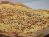 Pizza sucrée aux pommes