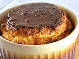 Soufflé au chorizo et comté