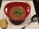 Soupe aux aubergines