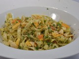 Tagliatelles à la coriandre