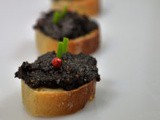 Tapenade aux poivrons et olives noires