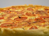 Tarte au jambon cru