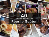 40 idées recettes pour le goûter des enfants