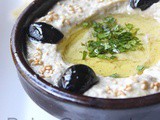 Baba ghanouj ou baba ganoush d’aubergines