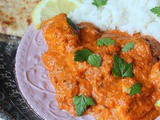 Butter chicken, Poulet au beurre indien