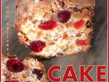 Cake de Noel aux fruits confits