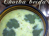 Chorba beida algéroise recette soupe blanche