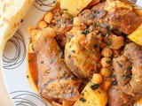 Chtitha Bouzellouf {Tête et pieds de mouton en sauce}