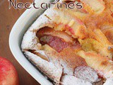 Clafoutis aux nectarines et amandes