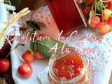 Confiture de Cerises Jaunes à la Rose