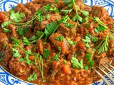 Foie d’agneau en sauce tomate façon Kebda Mchermla