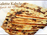 Galette kabyle farcie aux oignons