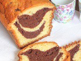 Gateau au yaourt marbré au chocolat facile