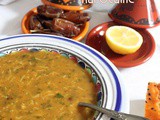 Harira soupe traditionnelle marocaine