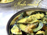 Moules mouclade au curry (sans vin)