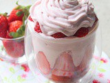 Mousse de fraises au mascarpone