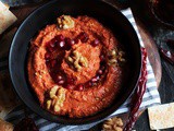 Muhammara, crème de poivrons rouges