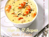 Nage de noix St Jacques Moules et Gambas