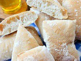 Pain ciabatta, pain italien sans levain