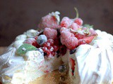 Pavlova aux fruits rouges