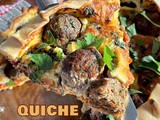 Quiche Kefta et Tomates façon Tajine