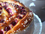 Recette brioche a la creme et framboises