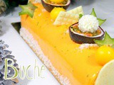 Recette buche de noel facile mousse exotique