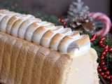 Recette Buche mousse de citron