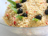 Salade de Taboulé Oriental à la Semoule, Menthe et Raisins
