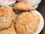 Scone sucré aux framboises