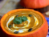 Soupe au Potimarron et Lentilles Corail