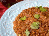 Soupe aux lentilles indienne