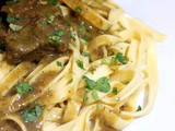 Tagliatelle sauce orientale