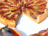 Tarte aux figues fraiches et creme de pistache