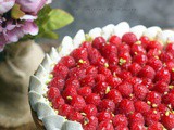 Tarte aux framboises crème d’amande (cap pâtisserie)