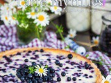 Tarte Crémeuse aux Myrtilles Sauvages