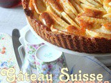 Tarte suisse aux pommes, gâteau facile