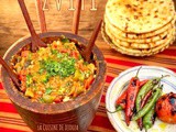 Zviti : galette écrasée au mortier de Bou Saâda