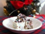 Mint Chocolate Candy Cane Fudge