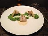 Coquilles – vanillesaus – broccolimousse