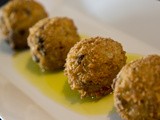 Mushroom fritters – vegetarian